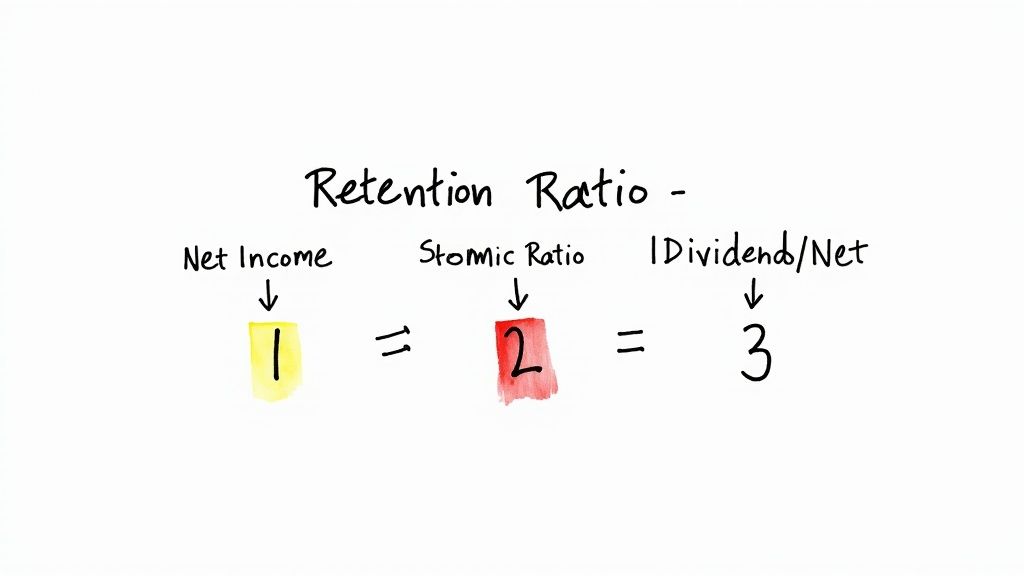 Hands-on guide to calculating the retention ratio