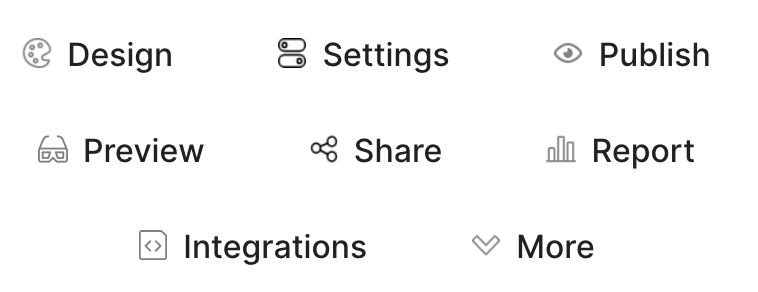 Mindstamp video settings available when editing a video.