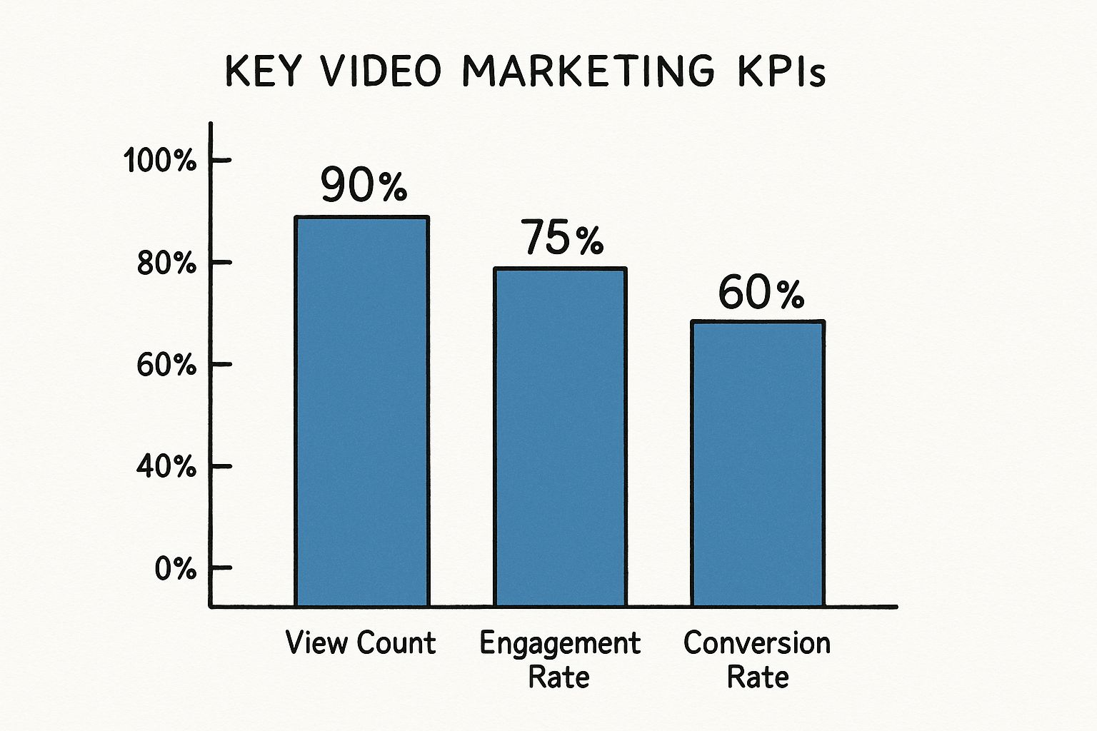 Infographic about video marketing for small business