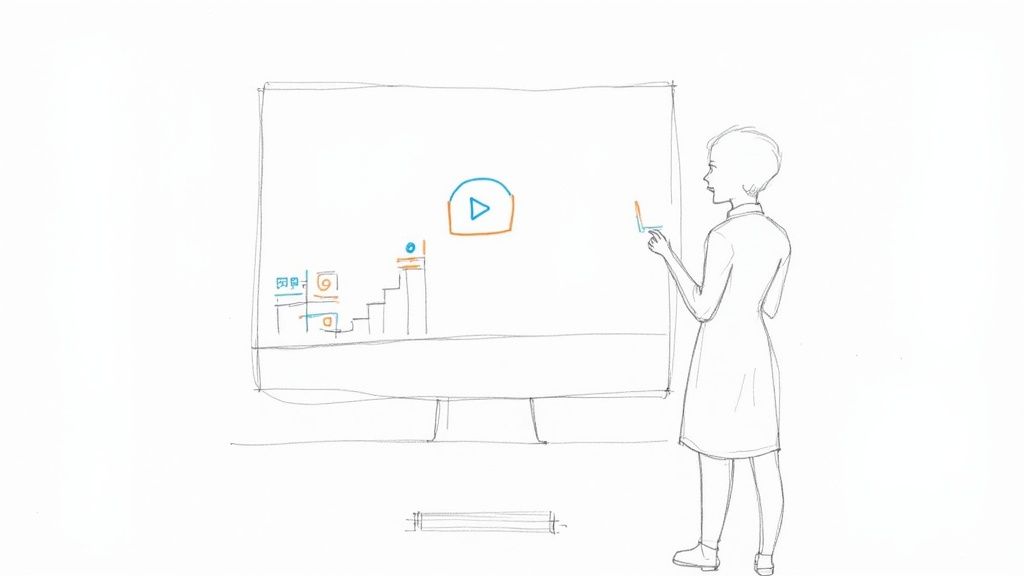 Using a Video on Landing Page for Corporate Training