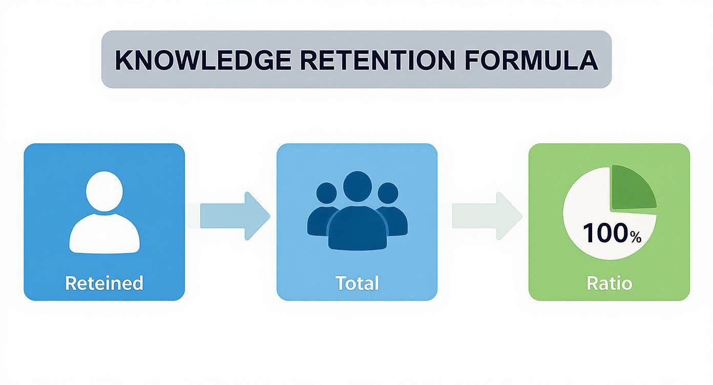 Infographic about retention ratio calculator