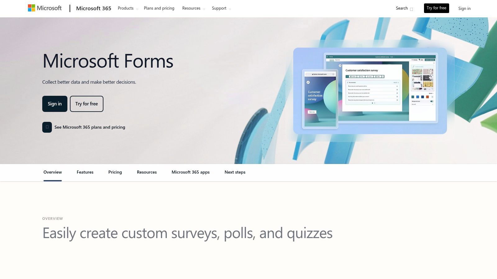 Microsoft Forms